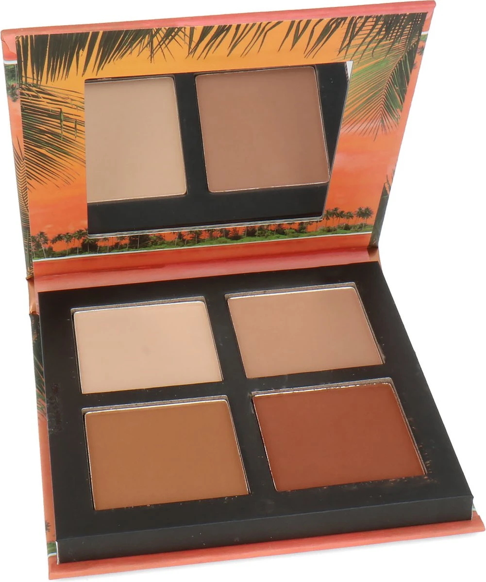 W7 Bronze & Contour Palette - Honolulu Silhouette 1 W7 Bronze & Contour Palette - Honolulu Silhouette