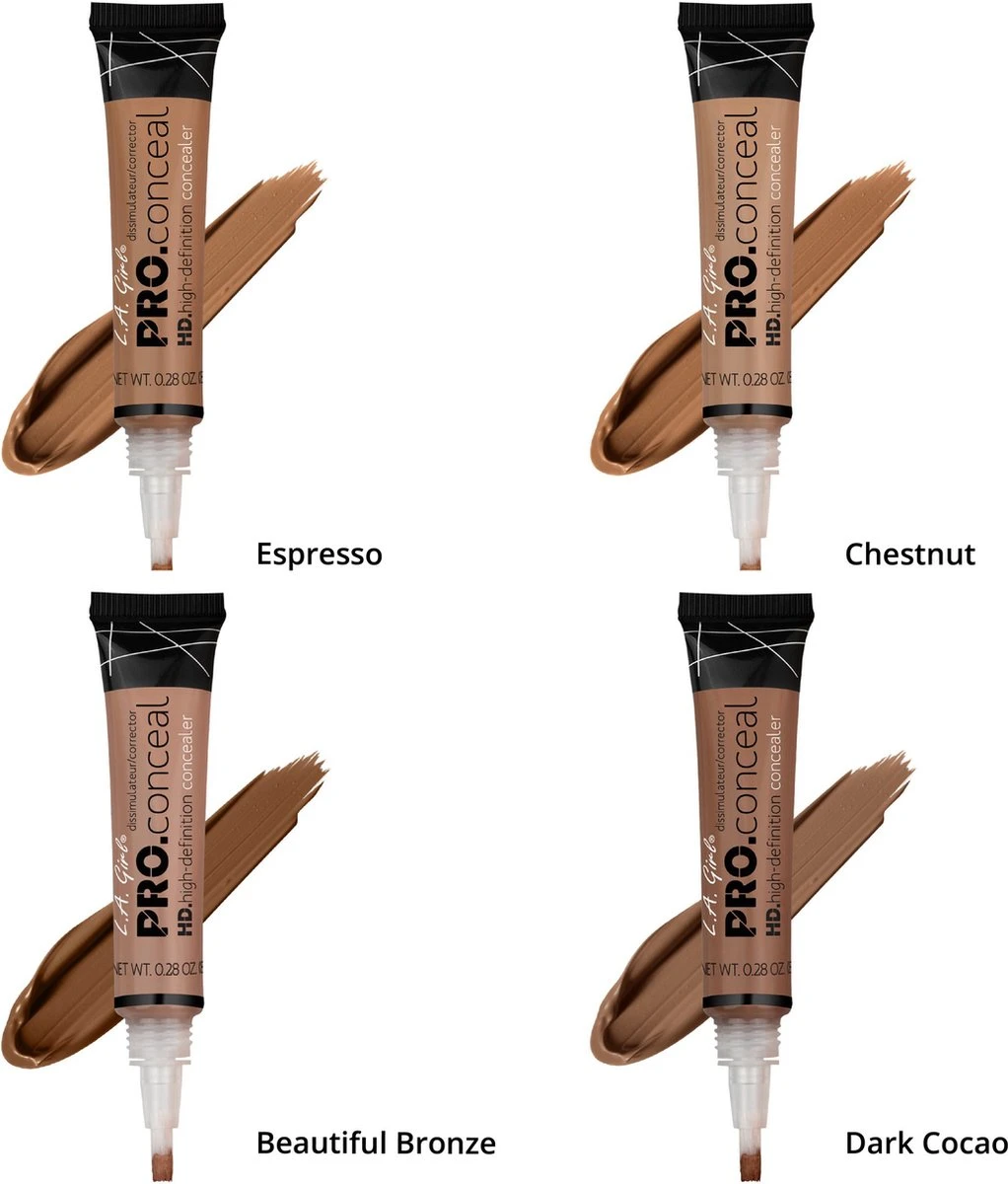 LA Girl - HD PRO Concealer - Dark Cocao 13 LA Girl - HD PRO Concealer - Dark Cocao - Afbeelding 13