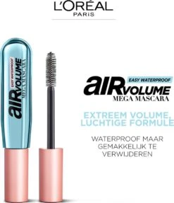 L’Oréal Paris Air Mega Volume Mascara - 01 Black Waterproof - Mega Volume Mascara - 9.4 Ml -Cosmetica Winkel 1034x1200 3