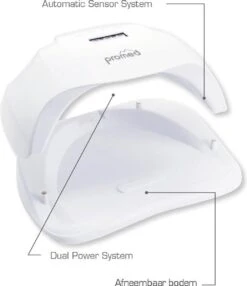 Promed UVL-54 , Allround UV / LED Lamp Voor Nagels, Incl. Infrarood Sensor En Timer. Met High-Definition-LED's, Voorzien Van ' Anti-Heat-Funktion ' / ' Painless Function'' En Dual Power Systeem. -Cosmetica Winkel 1037x1200 12