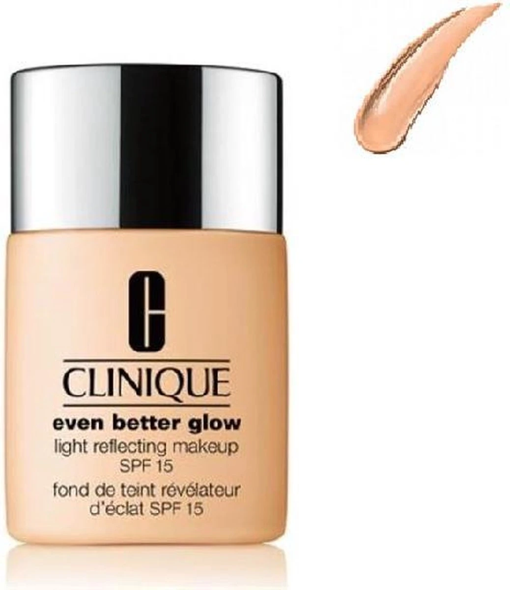 Clinique Even Better Glow Foundation - WN04 Bone 12 Clinique Even Better Glow Foundation - WN04 Bone - Afbeelding 12