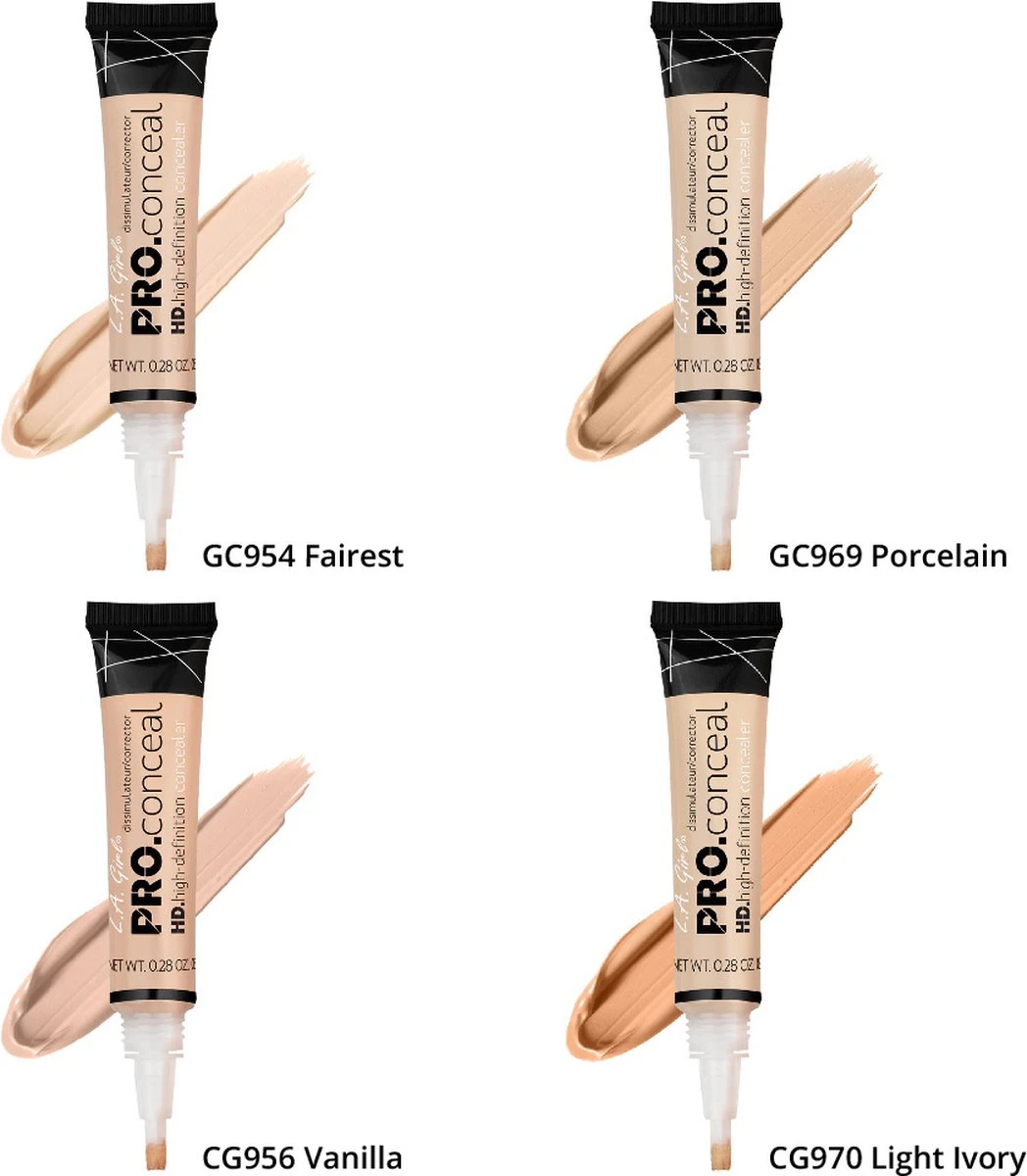 LA Girl - HD PRO Concealer - Pure Beige 4 LA Girl - HD PRO Concealer - Pure Beige - Afbeelding 4