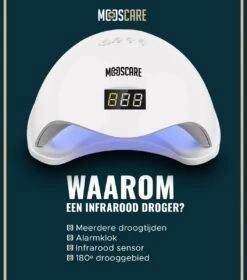 MOOSCARE 48 Watt LED Lamp Voor Gellak Nagels - UV Lamp Gelnagels - Nail Art Nagellamp - Gel Nagellak Nageldroger 10 MOOSCARE 48 Watt LED Lamp Voor Gellak Nagels - UV Lamp Gelnagels - Nail Art Nagellamp - Gel Nagellak Nageldroger -Cosmetica Winkel 1057x1200 6