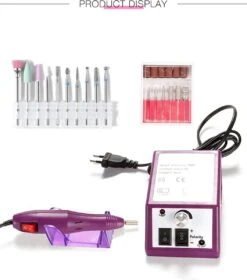 Elektrische Nagelvijl/ Nagelfrees - Inclusief 6 Vijlen - Nagelfrees Machine Voor Slijpen / Snijden / Polijsten - Manicure / Pedicure Nagel Vijlmachine - Verzorging Voor Nagels / Handen / Voeten 18 Elektrische Nagelvijl/ Nagelfrees - Inclusief 6 Vijlen - Nagelfrees Machine Voor Slijpen / Snijden / Polijsten - Manicure / Pedicure Nagel Vijlmachine - Verzorging Voor Nagels / Handen / Voeten -Cosmetica Winkel 1057x1200 7
