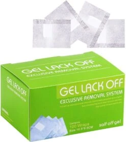 100 Stuks Gellak Remover Pads Aluminiumfolie / Gel Nagel Lak Nagellak Verwijderaar / Soak Off Remove Verwijderen -Cosmetica Winkel 1064x1200 9