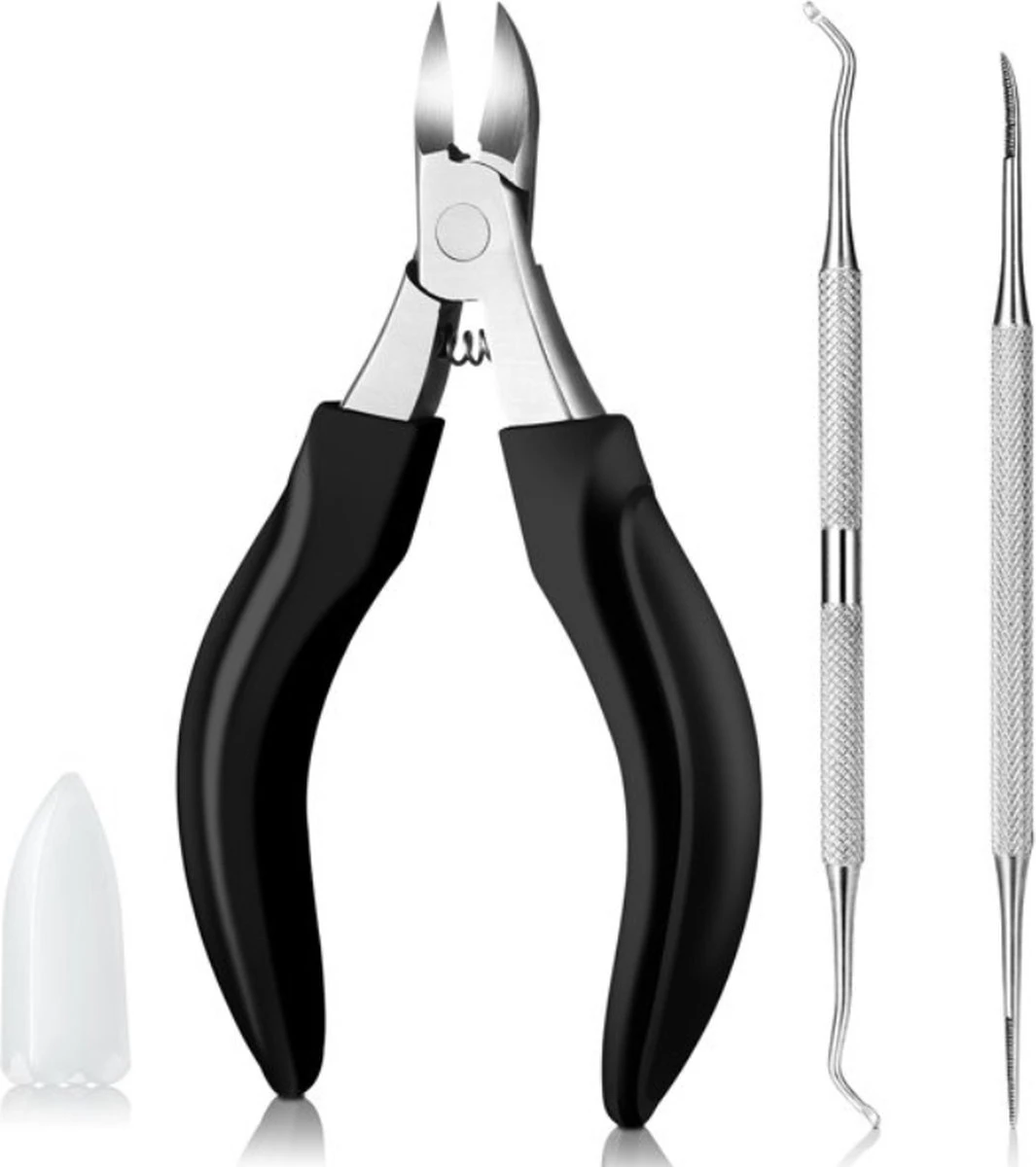 Nageltang Incl. Vijl En Ingegroeide Teennagel Lifter- Nagelknipper - Teennagelknipper - Nagelschaar - Ingegroeide Teennagels - Dikke Nagels - Nagelknipper Set - Pedicure Set 1 Nageltang Incl. Vijl En Ingegroeide Teennagel Lifter- Nagelknipper - Teennagelknipper - Nagelschaar - Ingegroeide Teennagels - Dikke Nagels - Nagelknipper Set - Pedicure Set