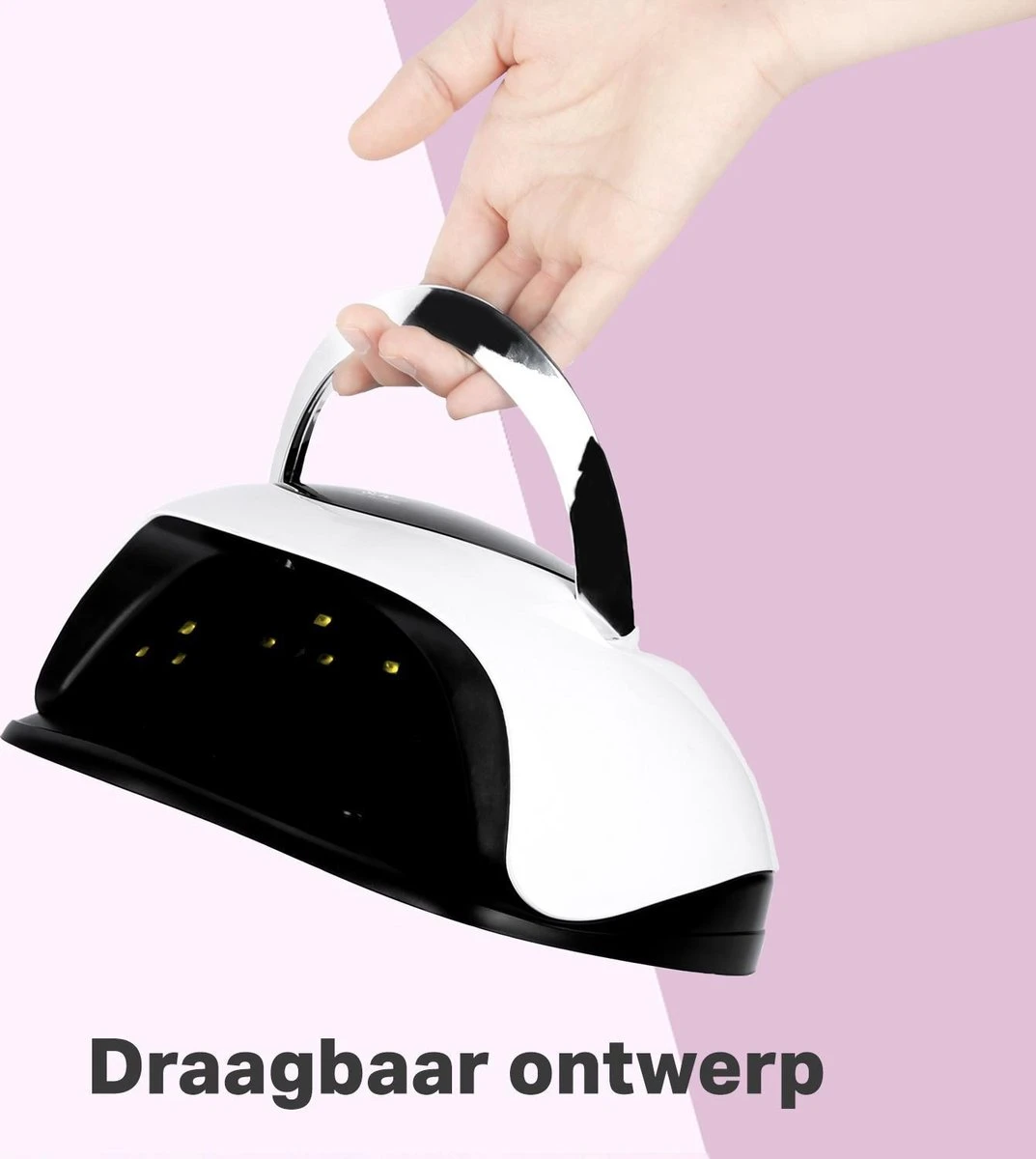 Vivid Green UV Lamp Gelnagels - Led Nagellamp - Gellak Nagel Lamp - Nageldroger - Naggellak Droger - Nagels - 120W 3 Vivid Green UV Lamp Gelnagels - Led Nagellamp - Gellak Nagel Lamp - Nageldroger - Naggellak Droger - Nagels - 120W - Afbeelding 3