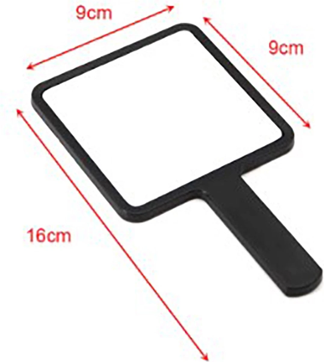 Merkloos Make-Up Spiegel / Handspiegel Met Handvat - Klein - Compact - Handzaam - 8,0 X 8,0 Cm Spiegeloppervlak - Oranje 3 Merkloos Make-Up Spiegel / Handspiegel Met Handvat - Klein - Compact - Handzaam - 8,0 X 8,0 Cm Spiegeloppervlak - Oranje - Afbeelding 3