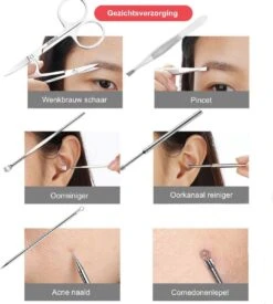 Luxe Manicure En Pedicure Set - Nagelverzorging - Nail Art - 18 Delig - Zwart 12 Luxe Manicure En Pedicure Set - Nagelverzorging - Nail Art - 18 Delig - Zwart -Cosmetica Winkel 1078x1200 3