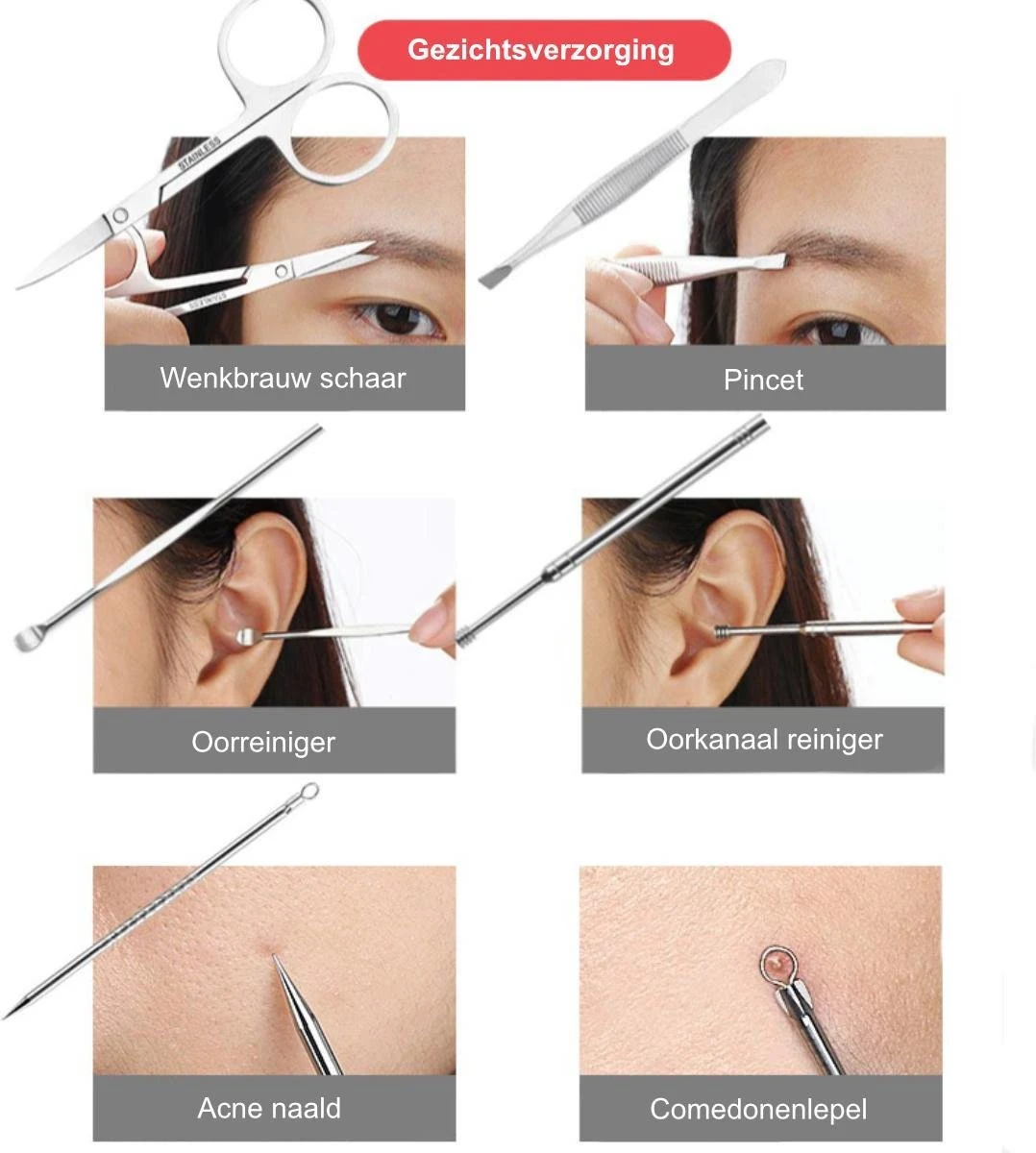 Luxe Manicure En Pedicure Set - Nagelverzorging - Nail Art - 18 Delig - Zwart 5 Luxe Manicure En Pedicure Set - Nagelverzorging - Nail Art - 18 Delig - Zwart - Afbeelding 5