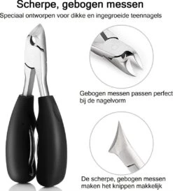 Merkloos Nageltang Met Gebogen Bek + Vijl - Nagelknipper Set - Pedicure Set 13 Merkloos Nageltang Met Gebogen Bek + Vijl - Nagelknipper Set - Pedicure Set -Cosmetica Winkel 1080x1200 3