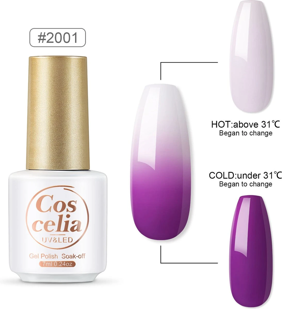 10 Temperatuur Veranderende Kleuren Gellak - Gel Nagellak - Gellakset - Nagelset - Temperature Change Nail Polish - Manicureset - 10 Kleuren Gel Polish - Gelnagels - Nagellak - Gelnagel Kit 12 10 Temperatuur Veranderende Kleuren Gellak - Gel Nagellak - Gellakset - Nagelset - Temperature Change Nail Polish - Manicureset - 10 Kleuren Gel Polish - Gelnagels - Nagellak - Gelnagel Kit - Afbeelding 12