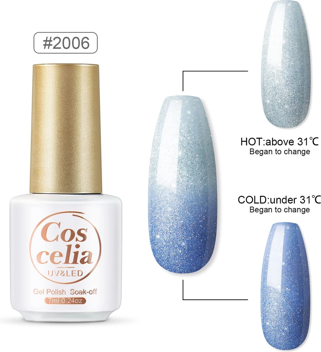10 Temperatuur Veranderende Kleuren Gellak - Gel Nagellak - Gellakset - Nagelset - Temperature Change Nail Polish - Manicureset - 10 Kleuren Gel Polish - Gelnagels - Nagellak - Gelnagel Kit 7 10 Temperatuur Veranderende Kleuren Gellak - Gel Nagellak - Gellakset - Nagelset - Temperature Change Nail Polish - Manicureset - 10 Kleuren Gel Polish - Gelnagels - Nagellak - Gelnagel Kit - Afbeelding 7