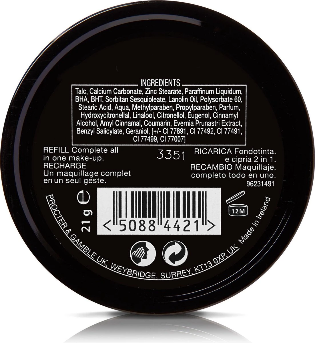 Max Factor Creme Puff Gezichtspoeder - 42 Deep Beige 7 Max Factor Creme Puff Gezichtspoeder - 42 Deep Beige - Afbeelding 7