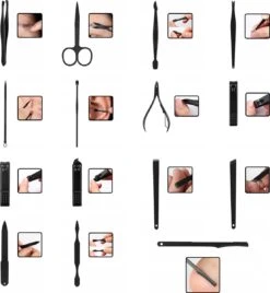 In Round Nagelset 16-delig Met Etui – Manicure Set – Pedicure Set - Staal – Zwart / Rood – Nagelsetje – Nagel Knipper – Nagelknipper – Manicureset – Nagelschaar – Pedicureset – Nagelverzorging – Nageltang – Nail Clipper 11 In Round Nagelset 16-delig Met Etui – Manicure Set – Pedicure Set - Staal – Zwart / Rood – Nagelsetje – Nagel Knipper – Nagelknipper – Manicureset – Nagelschaar – Pedicureset – Nagelverzorging – Nageltang – Nail Clipper -Cosmetica Winkel 1107x1200 7