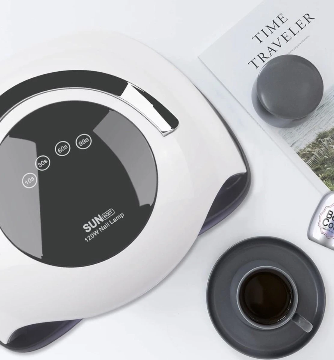 Nageldroger 120 Watt LED UV Inclusief Manicure- Pedicure Set - Professioneel - Nagel Lamp LED - Professionele Nageldroger - Ledlamp - Gel Nagellak - Gelpolish - Gel Nagels - Builder Gel - Acryl 6 Nageldroger 120 Watt LED UV Inclusief Manicure- Pedicure Set - Professioneel - Nagel Lamp LED - Professionele Nageldroger - Ledlamp - Gel Nagellak - Gelpolish - Gel Nagels - Builder Gel - Acryl - Afbeelding 6