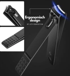 ⭐ATV PERFECTUM Luxe 18-delige - Manicure Set - Zwart Manicureset - Manicure Setje Pedicureset - Nagelschaartje - Nagelknipper – Nagelknipper Set - Manicureset - Manicuresetje -Cosmetica Winkel 1120x1200 12