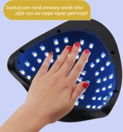 280 Watt UV LED Lamp Nagels - 66 Leds - SUN X10 MAX - Nagel UV Lamp - Gellak Lamp - Nagellamp - Nagellamp Led - Nagellamp Voor Gel Nagellak - Nagellamp Led Uv - Nagellamp Uv - Nagellamp Gelnagels - Gellak - Nageldroger -Cosmetica Winkel 1121x1200 9