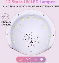 Merkloos Nagel UV Lamp Gelnagels - LED Lamp - Gellak - Nagellak Droger - Nagellak - 36W - Roze 13 Merkloos Nagel UV Lamp Gelnagels - LED Lamp - Gellak - Nagellak Droger - Nagellak - 36W - Roze -Cosmetica Winkel 1122x1200 1