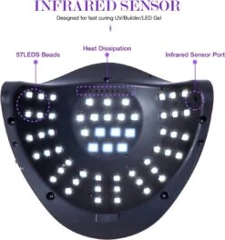 Professionele 180W LED Nageldroger Lamp - Gel Nagel Droger - 180W De Sterkste Nagellamp Op De Markt - Geschikt Voor Elke Nagel, Sneller Droger Voor Gel Polish Nail Apparatuur Automatische Sensor Nail Art Gereedschap Voor Vingernagel En Teennagel 7 Professionele 180W LED Nageldroger Lamp - Gel Nagel Droger - 180W De Sterkste Nagellamp Op De Markt - Geschikt Voor Elke Nagel, Sneller Droger Voor Gel Polish Nail Apparatuur Automatische Sensor Nail Art Gereedschap Voor Vingernagel En Teennagel -Cosmetica Winkel 1122x1200 2