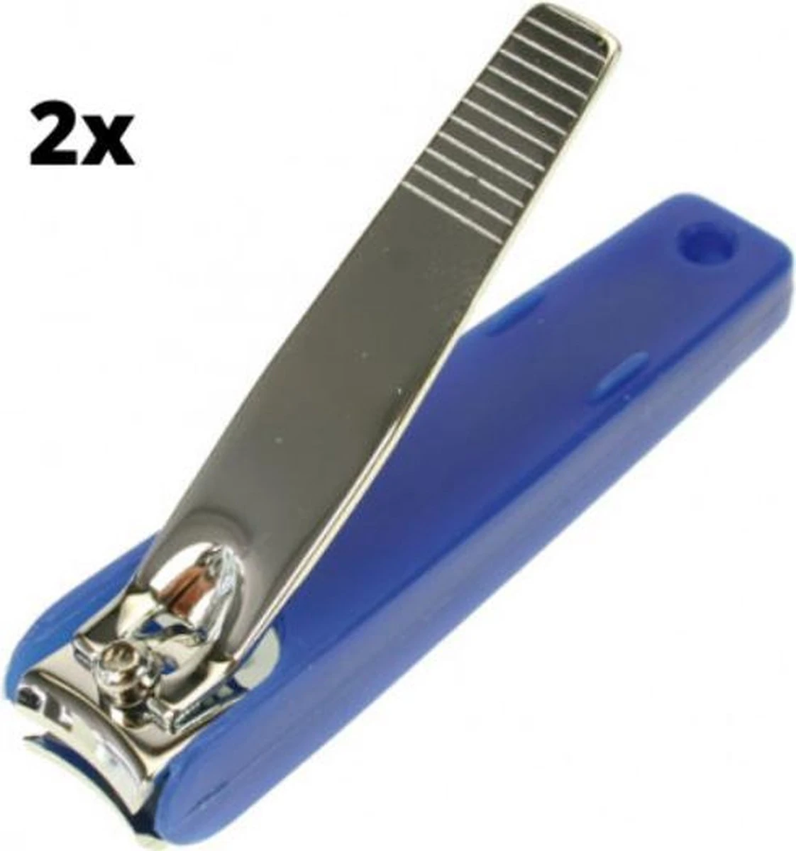 Orange85 Nagelknippers RVS 2 Stuks - Vingers & Tenen - Blauw 1 Orange85 Nagelknippers RVS 2 Stuks - Vingers & Tenen - Blauw