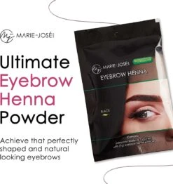 Henna Wenkbrauwverf Zwart | Henna Brows |Geschikt Voor Minstens 25 Toepassingen -Cosmetica Winkel 1131x1200