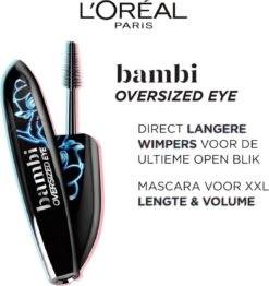 L’Oréal Paris Bambi XXL Oversized Eye Mascara - Zwart - Volume & Lengte Mascara - 8.9ml 12 L’Oréal Paris Bambi XXL Oversized Eye Mascara - Zwart - Volume & Lengte Mascara - 8.9ml -Cosmetica Winkel 1132x1200 3