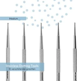 YUBBI™ 5 Delige Nail Art Dotting Tool Set - Nagellak Acryl Penselen - Dubbelzijdig - RVS - 10 Maten 8 YUBBI™ 5 Delige Nail Art Dotting Tool Set - Nagellak Acryl Penselen - Dubbelzijdig - RVS - 10 Maten -Cosmetica Winkel 1150x1200 5
