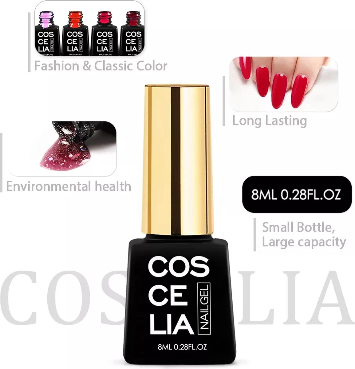 Royala Gellak D5pl Starterspakket + Inclusief UV Lamp + Met 13 Verschillende Gellak Kleuren - Ballerina Tips - Gellak Lamp – Nail Wipes - Cleanser - Nail Art - Gellac Set - Alle Benodigdheden In Eén - Uitgebreid 75-Delig Pakket 18 Royala Gellak D5pl Starterspakket + Inclusief UV Lamp + Met 13 Verschillende Gellak Kleuren - Ballerina Tips - Gellak Lamp – Nail Wipes - Cleanser - Nail Art - Gellac Set - Alle Benodigdheden In Eén - Uitgebreid 75-Delig Pakket - Afbeelding 18