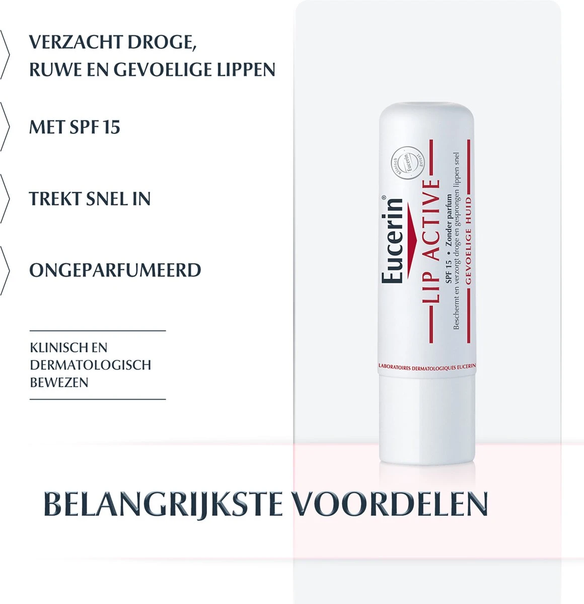 Eucerin Gevoelige Huid Lip Activ -Lippenbalsem 2 Eucerin Gevoelige Huid Lip Activ -Lippenbalsem - Afbeelding 2