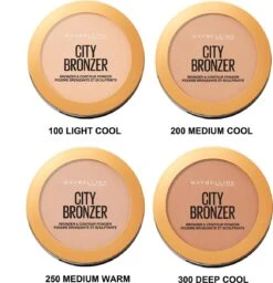 Maybelline City Bronzer Bronzer & Countour Powder - 250 Medium Warm - Bronzing En Contouring Poeder -Cosmetica Winkel 1160x1200 12