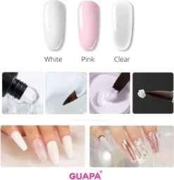 GUAPÀ® Acryl Starterspakket Pink Clear White | Acryl Poeder | Acrylic Liquid | Acryl Penselen | Dappendish | Acryl Nagels | Professionele Kwaliteit | Nepnagels 10 GUAPÀ® Acryl Starterspakket Pink Clear White | Acryl Poeder | Acrylic Liquid | Acryl Penselen | Dappendish | Acryl Nagels | Professionele Kwaliteit | Nepnagels -Cosmetica Winkel 1160x1200 19