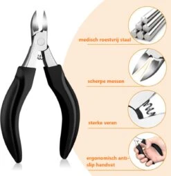Nageltang Incl. Vijl En Ingegroeide Teennagel Lifter- Nagelknipper - Teennagelknipper - Nagelschaar - Ingegroeide Teennagels - Dikke Nagels - Nagelknipper Set - Pedicure Set 5 Nageltang Incl. Vijl En Ingegroeide Teennagel Lifter- Nagelknipper - Teennagelknipper - Nagelschaar - Ingegroeide Teennagels - Dikke Nagels - Nagelknipper Set - Pedicure Set -Cosmetica Winkel 1163x1200 11