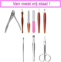 Manicure Set - 18 Stuk(s) - Make Up Set - Nagelschaar - Nagelvijl - Brush - Kerstcadeau 11 Manicure Set - 18 Stuk(s) - Make Up Set - Nagelschaar - Nagelvijl - Brush - Kerstcadeau -Cosmetica Winkel 1165x1200 10