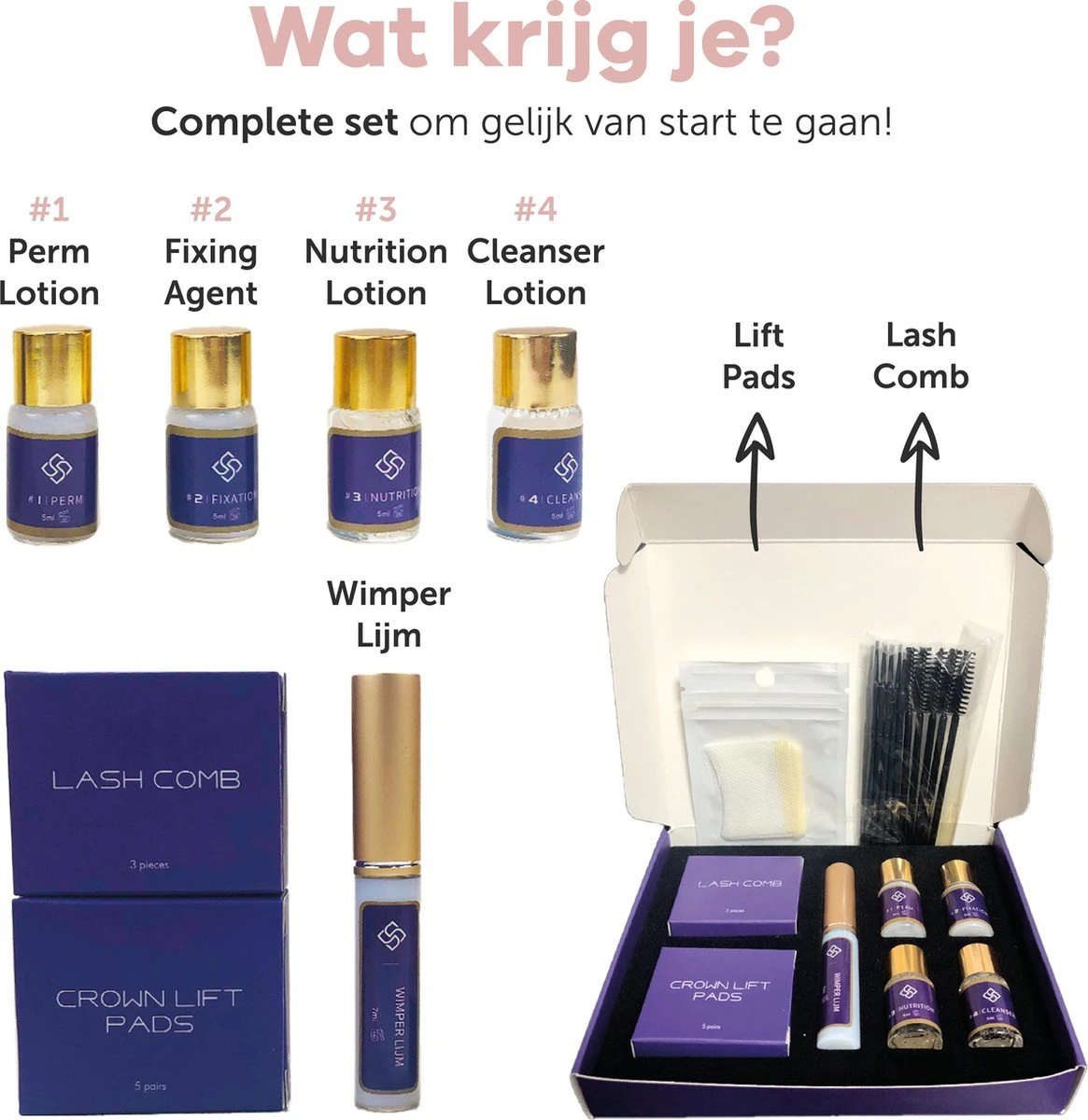 Seidon - Wimperlifting Set - Vernieuwde Editie - Lash Lift - Wimperkruller - Lash Lifting Kit 3 Seidon - Wimperlifting Set - Vernieuwde Editie - Lash Lift - Wimperkruller - Lash Lifting Kit - Afbeelding 3
