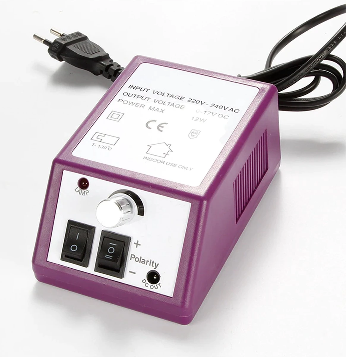 Elektrische Nagelvijl/ Nagelfrees - Inclusief 6 Vijlen - Nagelfrees Machine Voor Slijpen / Snijden / Polijsten - Manicure / Pedicure Nagel Vijlmachine - Verzorging Voor Nagels / Handen / Voeten 2 Elektrische Nagelvijl/ Nagelfrees - Inclusief 6 Vijlen - Nagelfrees Machine Voor Slijpen / Snijden / Polijsten - Manicure / Pedicure Nagel Vijlmachine - Verzorging Voor Nagels / Handen / Voeten - Afbeelding 2