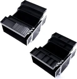 A.T. Shop Cosmeticakoffer, Make-up Koffer, Beauty Case, Bewaren Van Make-up, Nagellak. Zwart -Cosmetica Winkel 1172x1200 13