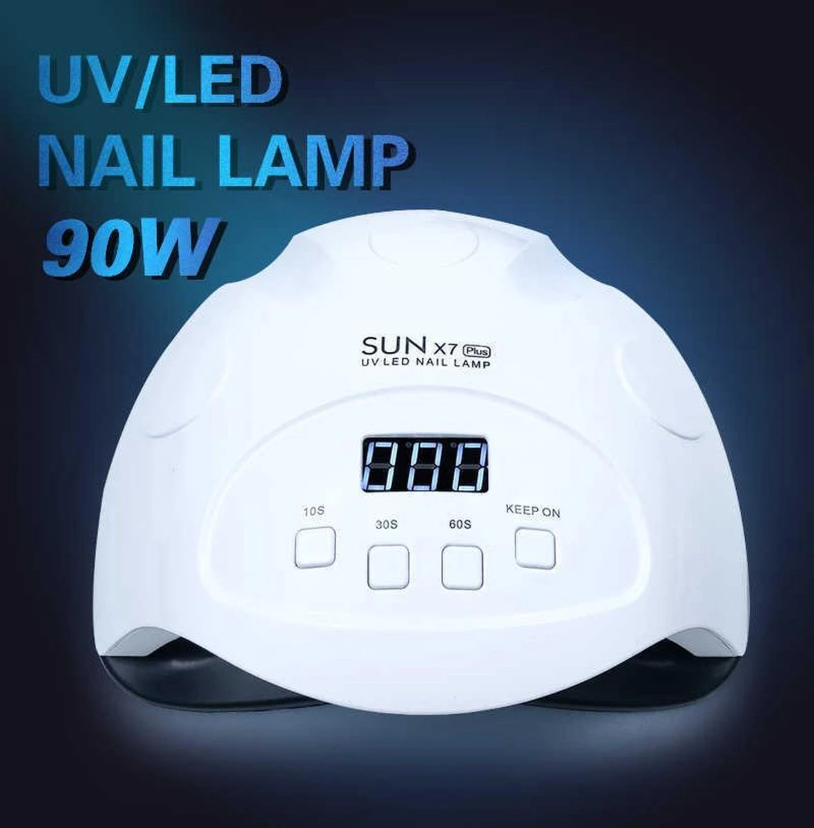 Nageldroger- 90 Watt LED UV Inclusief Manicure- Pedicure Set - Professioneel - Nagel Lamp LED - Professionele Nageldroger - Ledlamp - Gel Nagellak - Gelpolish - Gel Nagels - Builder Gel - Acryl 4 Nageldroger- 90 Watt LED UV Inclusief Manicure- Pedicure Set - Professioneel - Nagel Lamp LED - Professionele Nageldroger - Ledlamp - Gel Nagellak - Gelpolish - Gel Nagels - Builder Gel - Acryl - Afbeelding 4