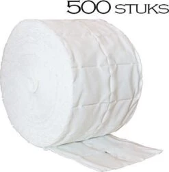 Merkloos Celstof Doekjes / Celstof Deppers 500 Stuks, Pluisvrij! Ook Voor Voor Het Verwijderen Van De Gel Lak / Gellak / Gelpolish / Shellac / Gelnagellak, Nagellak, Reinigen Van De Penselen, Kwasten, Vijlen, Desinfecteren Van De Nagels.