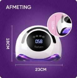 Rostem 120W LED Nageldroger Lamp - UV Lamp - Geschikt Voor Elke Nagel Gellak - 120W -Cosmetica Winkel 1180x1200 12