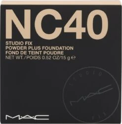 MAC Studio Fix Powder Plus Foundation - NC40 - 15 G - Poeder Foundation 15 MAC Studio Fix Powder Plus Foundation - NC40 - 15 G - Poeder Foundation -Cosmetica Winkel 1181x1200 6