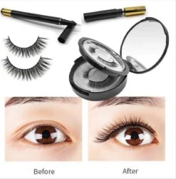 Magnetische Wimpers - 3 Paar - Luxe Set Inc. Eyeliner, Mascara, Kruller -Cosmetica Winkel 1182x1200