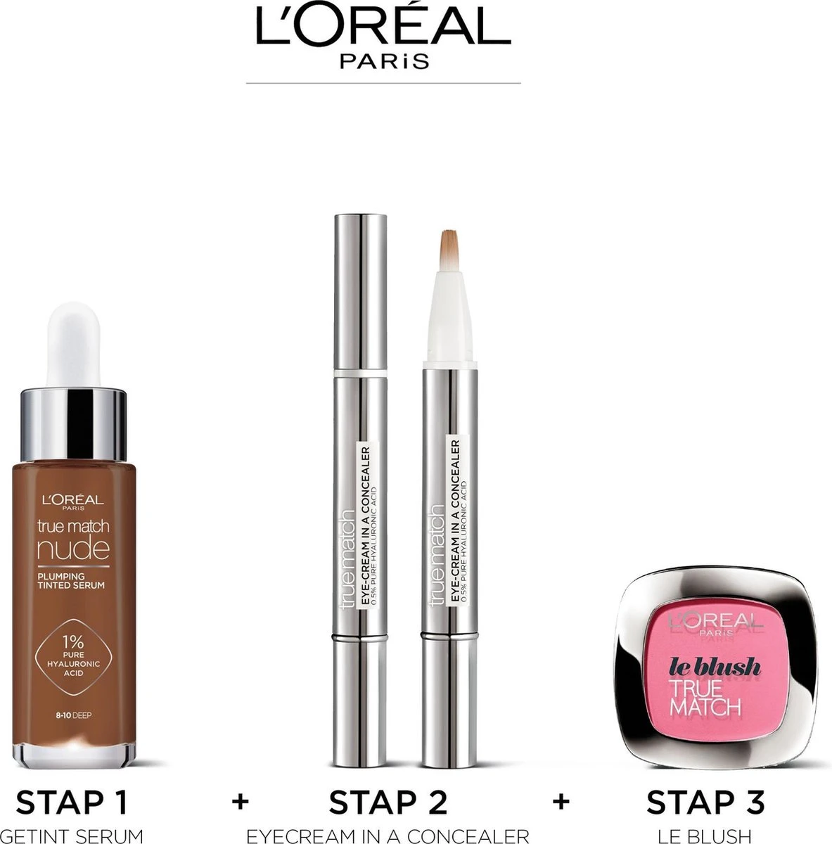 L'Oréal Paris True Match Tinted Serum Foundation - 6-7 Tan - 30ml 8 L'Oréal Paris True Match Tinted Serum Foundation - 6-7 Tan - 30ml - Afbeelding 8