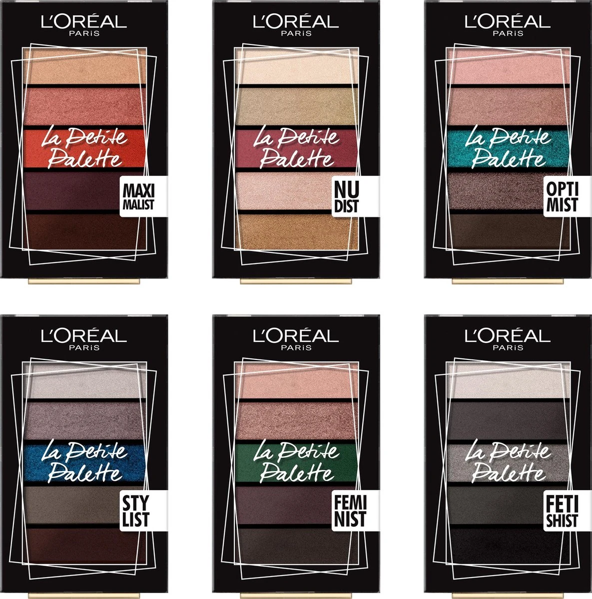 L'Oréal Paris La Petite Palette Oogschaduw - 05 Feminist 5 L'Oréal Paris La Petite Palette Oogschaduw - 05 Feminist - Afbeelding 5