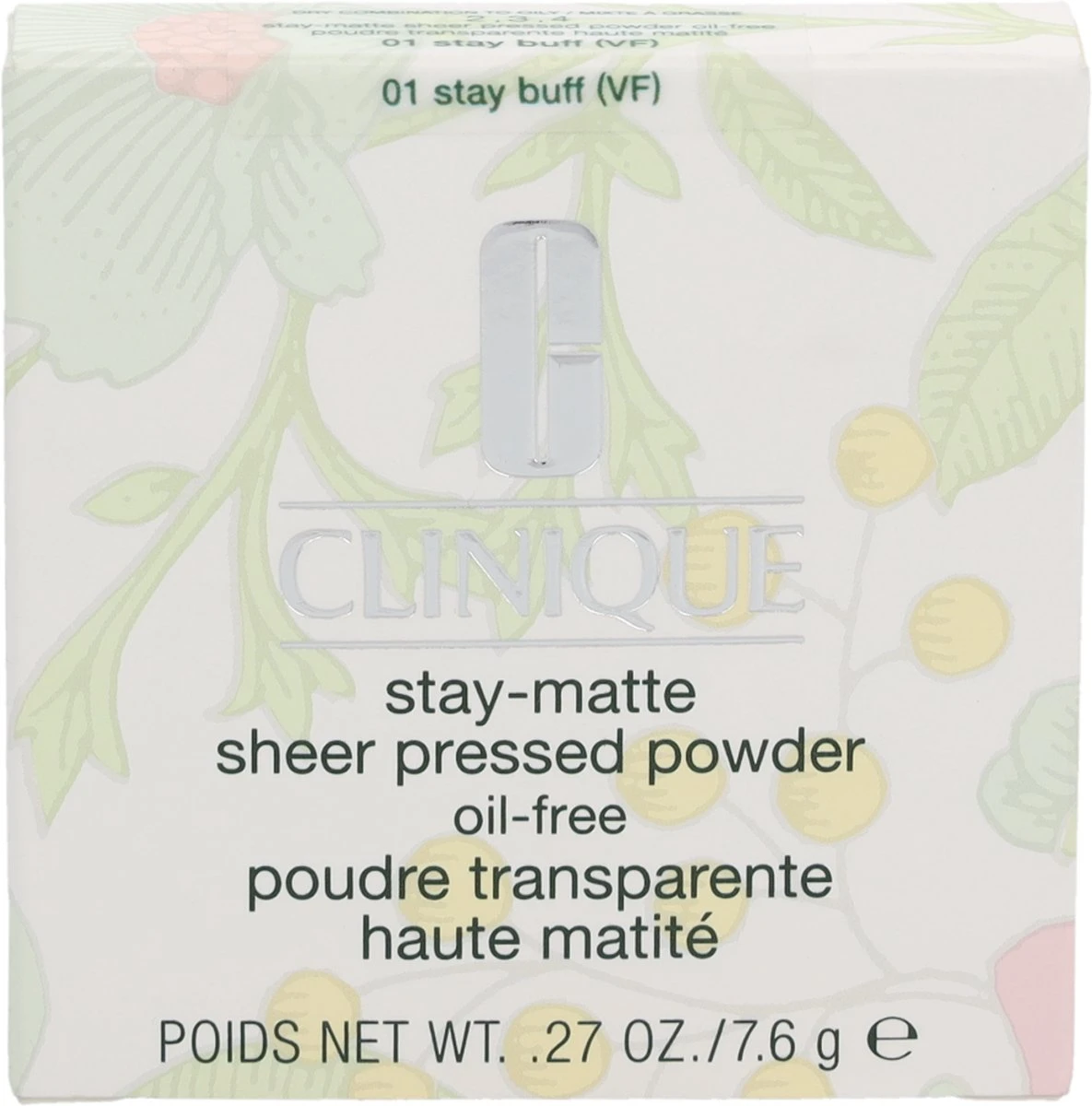 Clinique - STAY MATTE SHEER Powder 01-stay Buff 7.6 Gr 5 Clinique - STAY MATTE SHEER Powder 01-stay Buff 7.6 Gr - Afbeelding 5