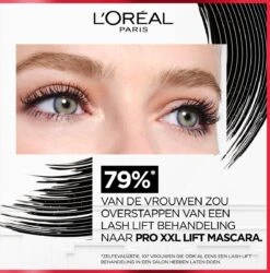 L'Oréal Paris PRO XXL LIFT 2-staps Mascara - Zwart - 12ml 10 L'Oréal Paris PRO XXL LIFT 2-staps Mascara - Zwart - 12ml -Cosmetica Winkel 1186x1200 2