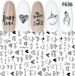 GUAPÀ - Nail Art 3D Nagel Stickers Set Met Een Top Coat Voor Goede Hechting - Nagel Decoratie & Versiering Folie - 6 Sticker Vellen Met Top Coat 13 GUAPÀ - Nail Art 3D Nagel Stickers Set Met Een Top Coat Voor Goede Hechting - Nagel Decoratie & Versiering Folie - 6 Sticker Vellen Met Top Coat -Cosmetica Winkel 1187x1200 19