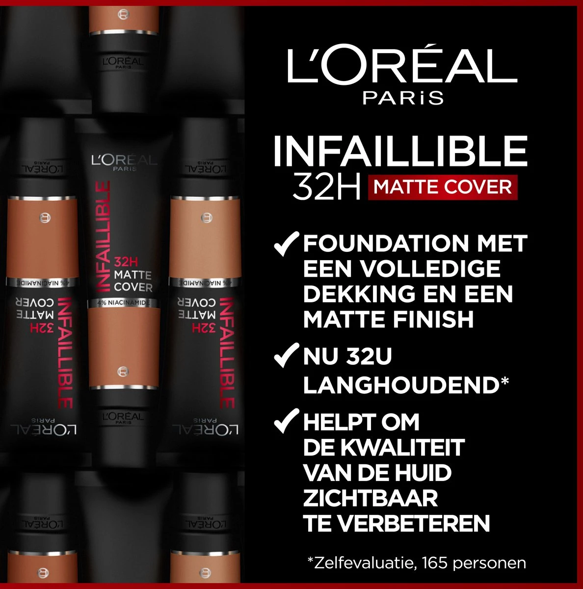 L’Oréal Paris Infaillible 32H Matte Cover Foundation - 320 - Foundation Met Een Volledige Dekking En Een Matte Finish - 30 Ml 5 L’Oréal Paris Infaillible 32H Matte Cover Foundation - 320 - Foundation Met Een Volledige Dekking En Een Matte Finish - 30 Ml - Afbeelding 5