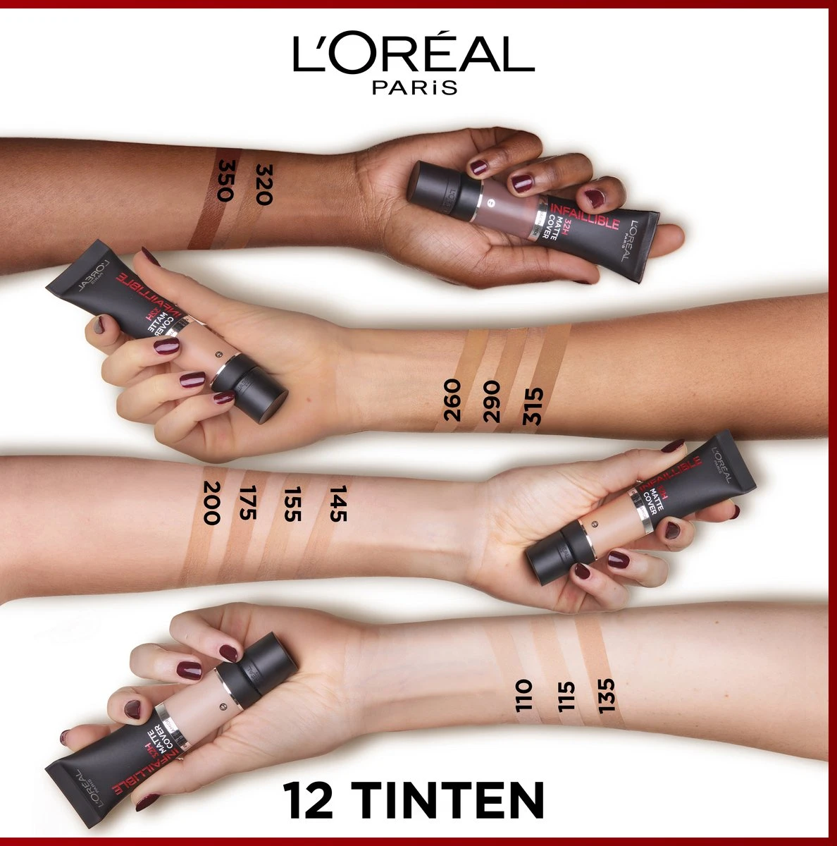 L’Oréal Paris Infaillible 32H Matte Cover Foundation - 320 - Foundation Met Een Volledige Dekking En Een Matte Finish - 30 Ml 2 L’Oréal Paris Infaillible 32H Matte Cover Foundation - 320 - Foundation Met Een Volledige Dekking En Een Matte Finish - 30 Ml - Afbeelding 2