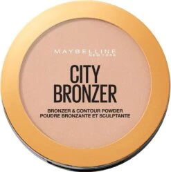 Maybelline City Bronzer Bronzer & Countour Powder - 250 Medium Warm - Bronzing En Contouring Poeder